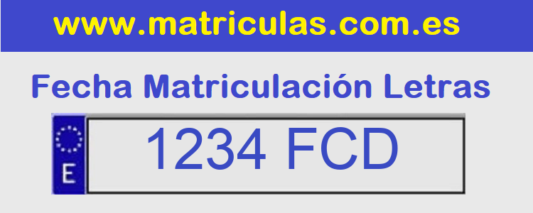 Matricula FCD